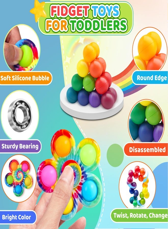 Dr.Kbder Christmas Stuffer for Toddler Kids Sensory Toys for Autistic Children Set, Autism Fidget Toys Pack Calm Down Travel Essential Toys for Age 1 2 3 4 5 Years ADHD Stress Anxiety Boys Girls - Image 4